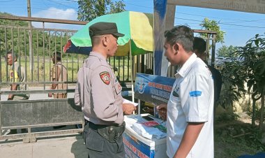 Wujudkan Lingkungan Yang Aman Dan Kondusif,Unit Samapta Polsek Cireunghas Laksanakan Patroli