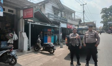 Cegah Aksi Tawuran Pelajar,Polsek Kebonpedes Lakukan Patroli Pasca Bubaran Sekolah