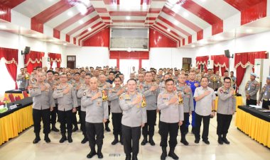 Kawal tahapan Pemilu 2024, Bidpropam Polda Sulteng Gelar Rakernis