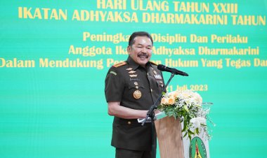 Jaksa Agung ST Burhanuddin: Keluarga adalah Cikal Bakal Pembentukan Karakter Insan Adhyaksa