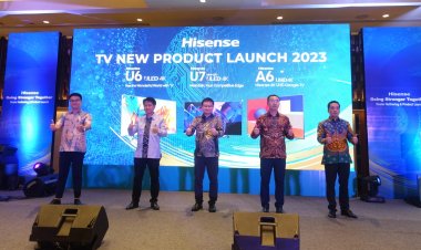 Luncurkan 3 Produk TV High Technologi, Hisense Siap Kuasai Pasar Indonesia