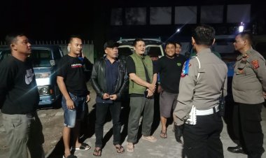 Cegah Aksi Kejahatan Di Perkantoran Dan Perindustrian,Polsek Sukalarang Giatkan Patroli Malam
