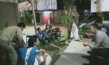 Jaga Stabilitas Keamanan,Polsek Cireunghas Laksanakan Patroli Dialogis Malam Hari