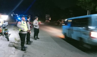 Polsek Cireunghas Tingkatkan Patroli Gabungan Skala Besar, Guna Cegah Aksi Berandalan Bermotor