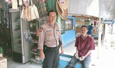 "Polisi Ada Di Mana mana" Kanit Samapta Polsek Cireunghas Berikan Himbauan  Kepada Pemuda