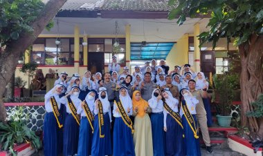 Cegah Kenakalan Remaja,Polsek Warudoyong Gelar Upacara Bendera Di Sekolah