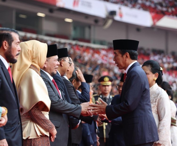 Hadiri HUT ke-77 Bhayangkara, LaNyalla Berharap Polri Tingkatkan Pelayanan