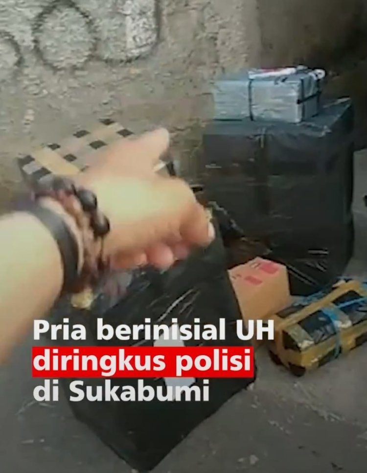 Kapolsek Sukaraja Polres Sukabumi Kota, menanggapi Dua buah video mengenai peristiwa diamankannya terduga pelaku tindak pidana penipuan uang puluhan Juta Rupiah yang viral di jejaring sosial