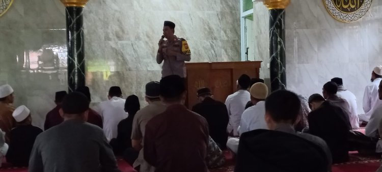 Kapolsek Sukabumi bersama Bhabinkamtibmas Lakukan Jumling