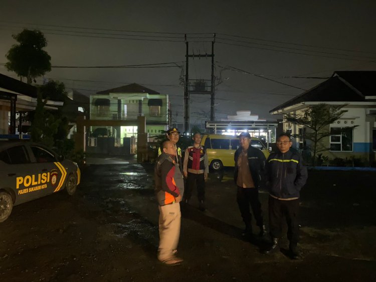 Antisipasi Malam Minnggu Polsek Sukabumi Lakukan Patroli