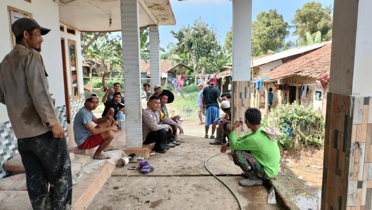 Bhabikamtibmas Polsek Sukabumi Terus Lakukan Sambang