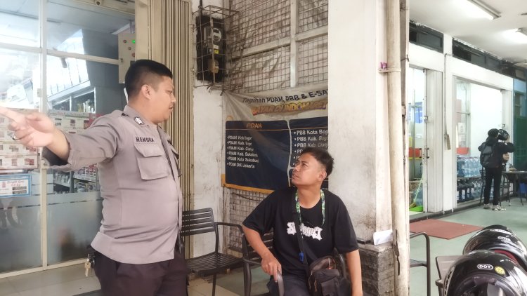 Bhabinkamtibmas Polsek Sukaraja Melaksanakan Patroli Dialogis Dengan Warga Binaanya