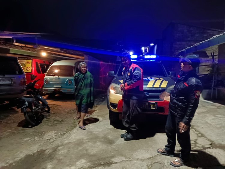 Cegah Gukamtibmas, Polsek Sukabumi Lakukan Patroli Malam