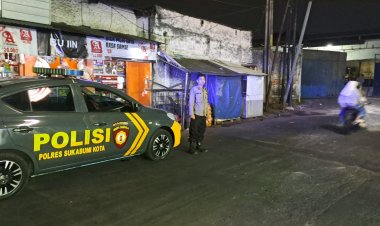 Polsek Citamiang Tingkatkan Patroli Strong Point, Antisipasi Gangguan Kamtibmas