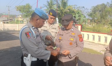 Kanit Provost Polsek Kebonpedes, Laksanakan Gaktibplin