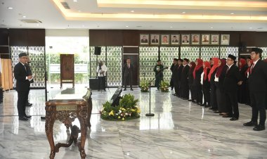 Lantik Pejabat Kementerian ESDM, Ini Pesan Sekjen ESDM