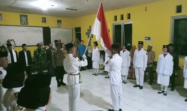 Pengukuhan Anggota Paskibraka Tingkat Kecamatan Cireunghas Tahun 2023