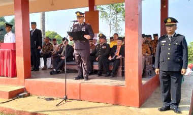 Upacara Peringatan HUT RI ke 78, Tingkat Kecamatan Kebonpedes