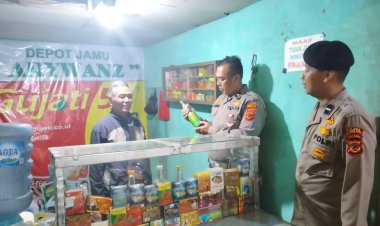 Cegah Peredaran Miras,Polsek Sukalarang Gencar Laksanakan Razia