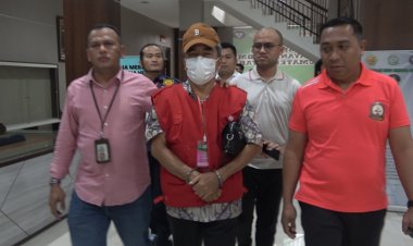 Kejati Sumut Tahan Mantan Bupati Samosir Terkait Dugaan Korupsi Pembukaan Lahan Hutan Tele Rp.32,7 M