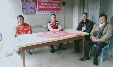 Melalui Minggu Kasih Untuk Kamtibmas,Polsek Cireunghas Pastikan Giat  lbadah Di Gereja Berjalan Kondusif