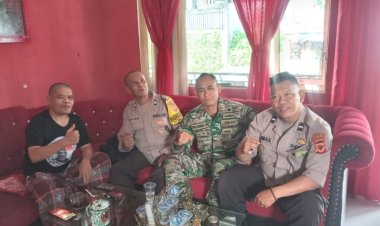 Bhabinkamtibmas Polsek Kadudampit Sambangi Warga, Sampaikan Pesan Kamtibmas