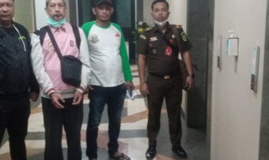Tim Tabur Kejaksaan Agung dan Tim Intelijen Kejaksaan Tinggi Sumatera Selatan Berhasil Mengamankan DPO Tersangka AAFH