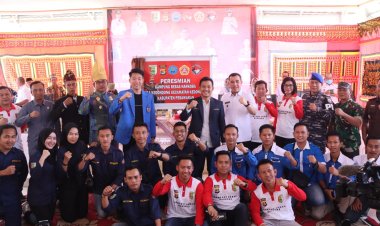 Resmikan Kampung Bebas Narkoba, Begini Pesan Kapolres Pesawaran