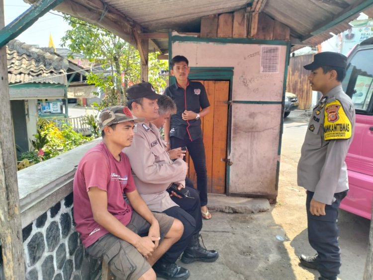 Giat Rutin Polsek Kebonpedes, Laksanakan Patroli Dialogis