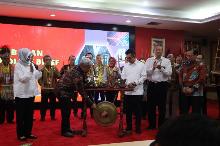 Pembukaan Pameran Proyek Perubahan dan Seminar Nasional Policy Brief PKN 1 Angkatan 156 Tahun 2023 LAN RI