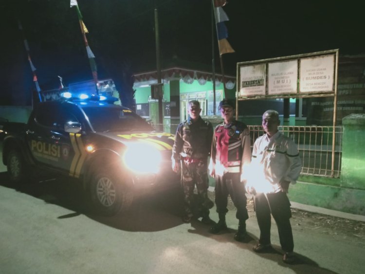Polsek Cireunghas Laksanakan Patroli Presisi Sinergitas TNI-Polri,Guna Terciptanya Kamtibmas Yang Kondusif