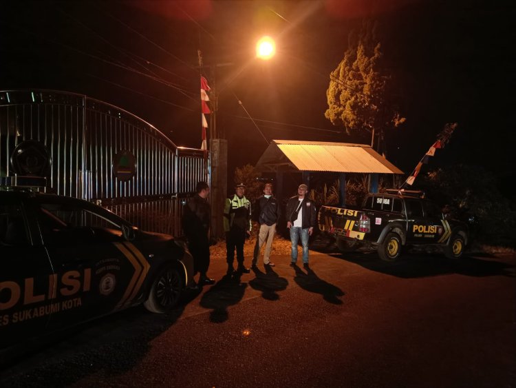 Cegah Kejahatan Jalanan Polsek Sukabumi Gencarkan Patroli