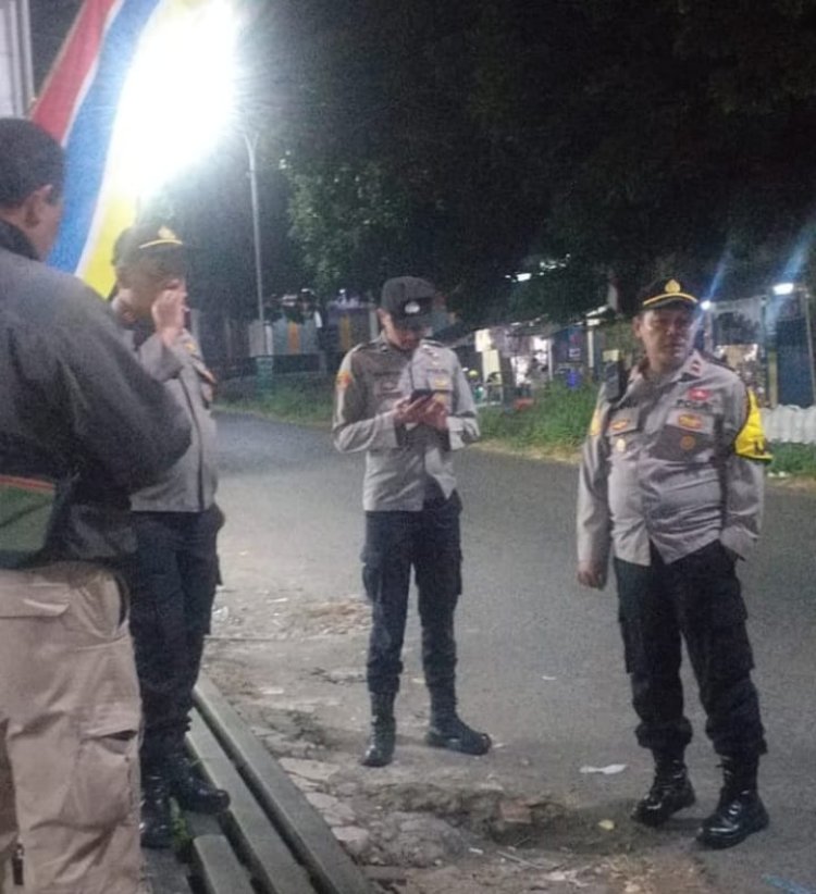 Polsek Cireunghas Polres Sukabumi Kota, Tingkatkan Patroli KRYD Guna Terciptanya Kenyamanan Bagi Warga
