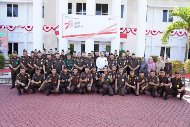 Jaksa Agung ST Burhanuddin Melakukan Kunjungan Kerja di Wilayah Hukum Kejaksaan Tinggi Sulawesi Selatan