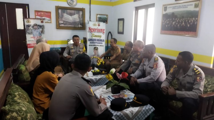 Giat Ngariung Sareng Kapolsek Sukarsja