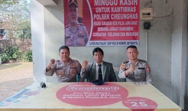 Melalui Minggu Kasih Untuk Kamtibmas,Polsek Cireunghas Polres Sukabumi Kota Wujudkan Kenyamanan Bagi Warga
