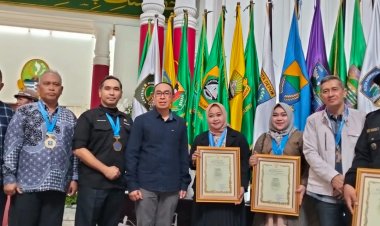 Desa Semplak Kecamatan Sukalarang Raih Penghargaan Desa Sadar Hukum dari Pemprov Jabar