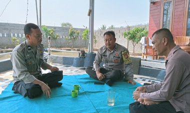Pererat Tali Silaturahmi,Polsek Cireunghas Polres Sukabumi Kota Laksanakan Sambang Kepada Warga