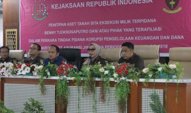 Penitipan Aset Hasil Sita Eksekusi  Milik Terpidana BENNY TJOKROSAPUTRO  di Kabupaten Lebak Seluas 1.610.695 M2