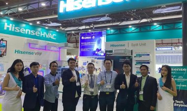Hisense HVAC Indonesia Ikut Pameran Produk Pendingin Hemat Energi