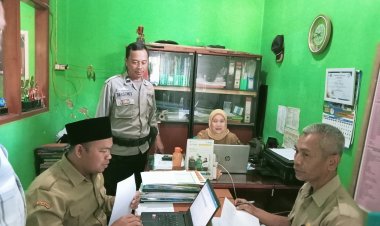 Kanit Samapta Polsek Cireunghas, Laksanakan Sambang Dan Silaturahmi Kepada Sekdes Bencoy