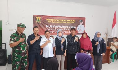 Sosialisasi Pemilu 2024 Oleh PPK Kec. Sukalarang Kepada Warga Desa Semplak
