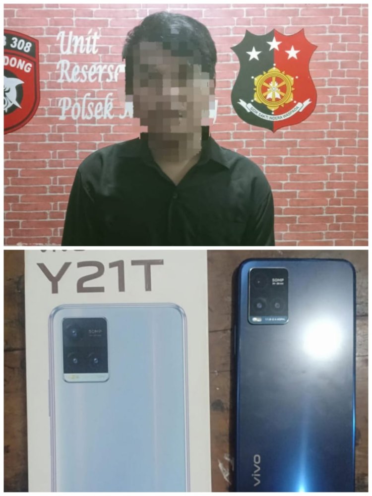 Polsek Kedondong Berhasil Menangkap Pelaku Penggelapan Handphone, Identitas Pelaku Terungkap