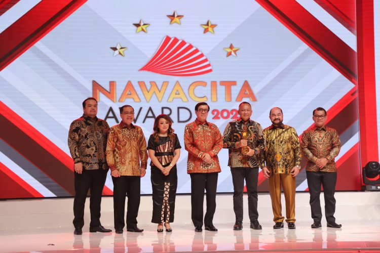 Jaksa Agung ST Burhanuddin Raih Penghargaan NAWACITA AWARD 2023 Kategori “Penegakan Hukum”