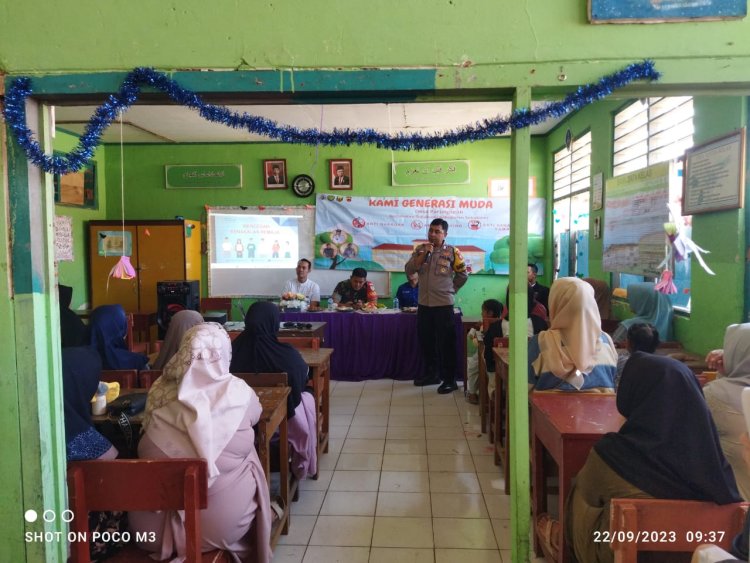 3 Pilar Desa Parungseah Lakukan Penyuluhan Ke Madrasah Ibtidaiyah