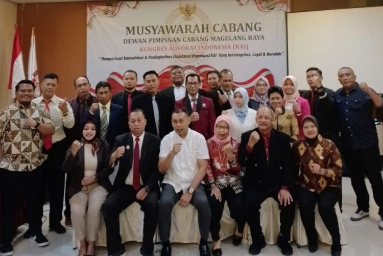 M.Hasan Latief S.H.,M.H, Terpilih Sebagai Ketua Kongres Advokat Indonesia (KAI) Magelang Raya