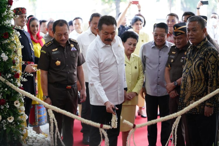 Jaksa Agung ST Burhanuddin:  Gedung Kejaksaan Tinggi DKI Jakarta Menjadi  Representasi Pelayanan Hukum yang Berkualitas