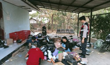 Tingkatkan Sinergitas Dan Silaturahmi,Kanit Samapta Polsek Cireunghas Sambangi Warga