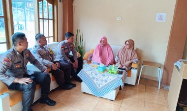 Kunjungi SMK YAMACO, Personil Sat Binmas berikan Materi Cegah Bullying dan Tertib Lalu Lintas.