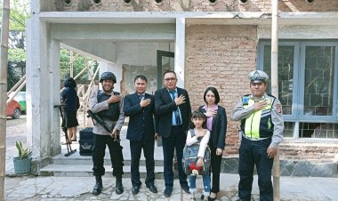 Polsek Cireunghas Laksanakan Minggu Kasih,Guna Terciptanya Kenyamanan Bagi Jemaat Kristiani Saat Beribadah